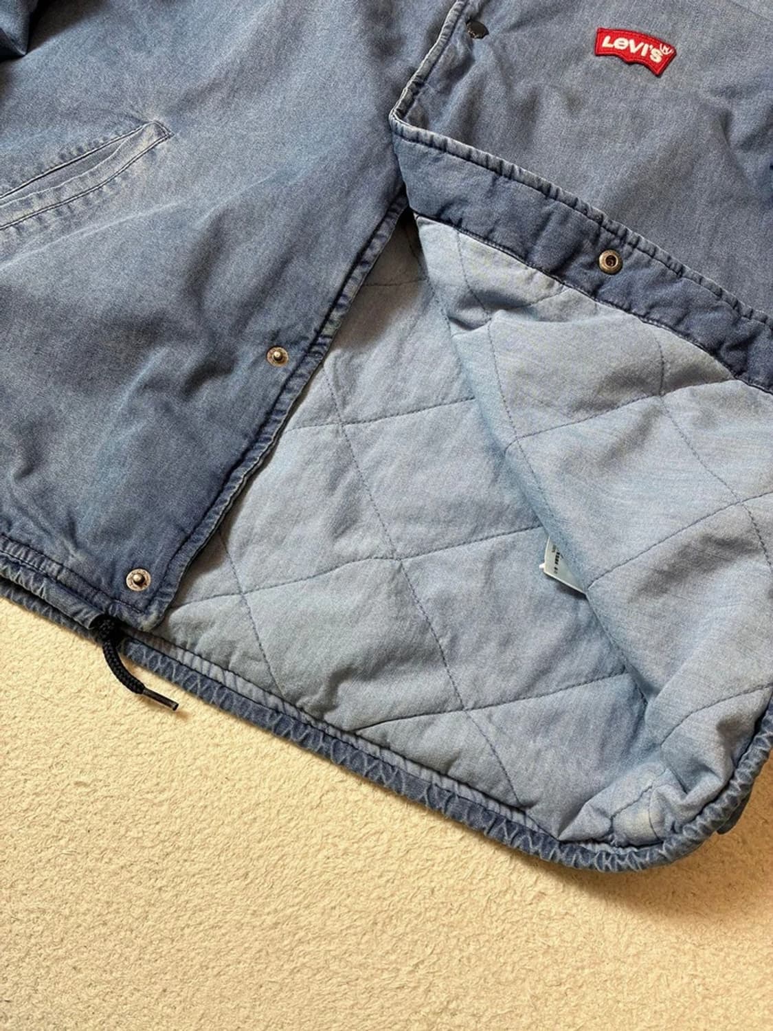 리바이스 00's 데님 봄버 필드 자켓 PN7376 상품이미지7