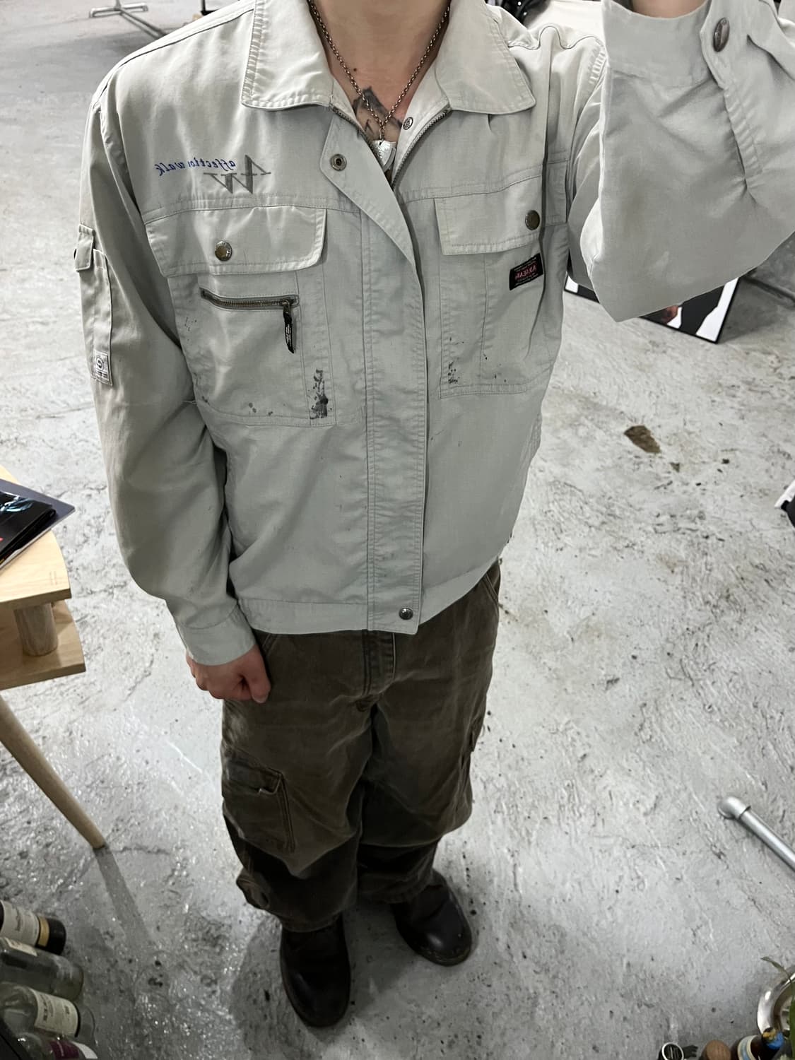 A.D GEAR dirty work jacket 상품이미지4