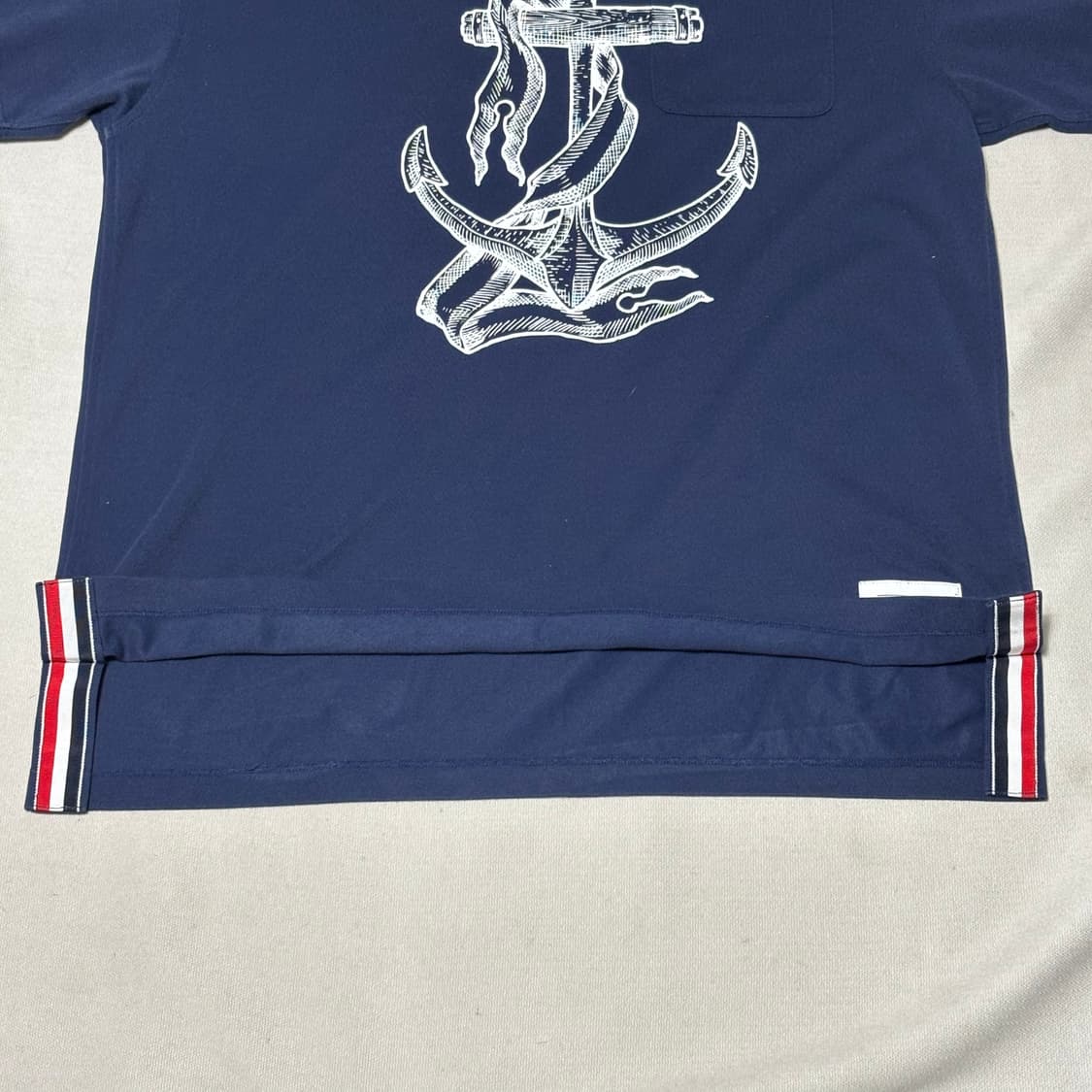 4 톰브라운 마린닻 반팔티  상품이미지7