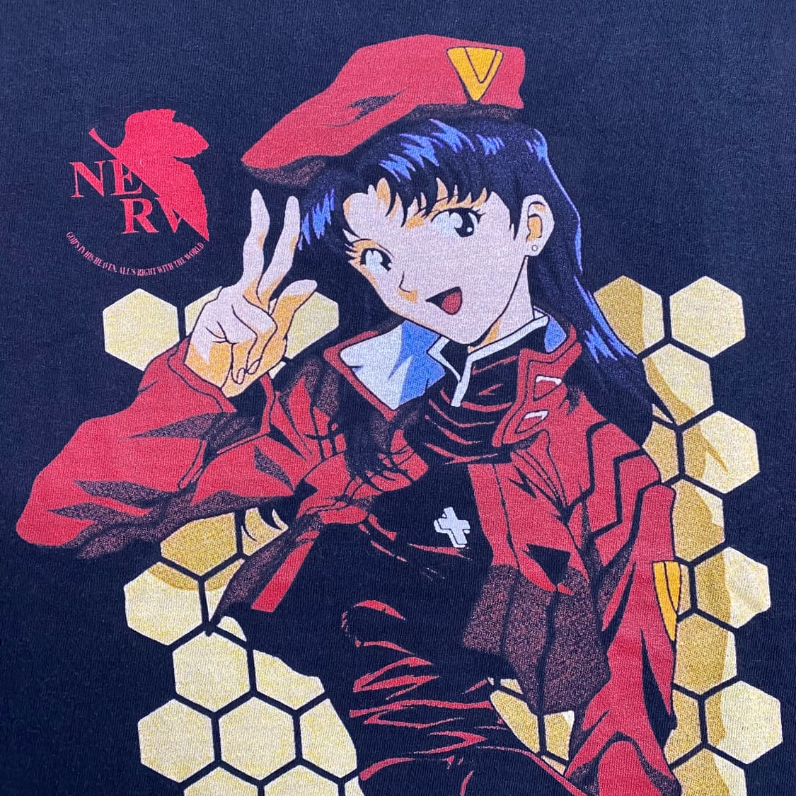 에반게리온 미사토 부틀렉 애니메이션 티셔츠 상품이미지4