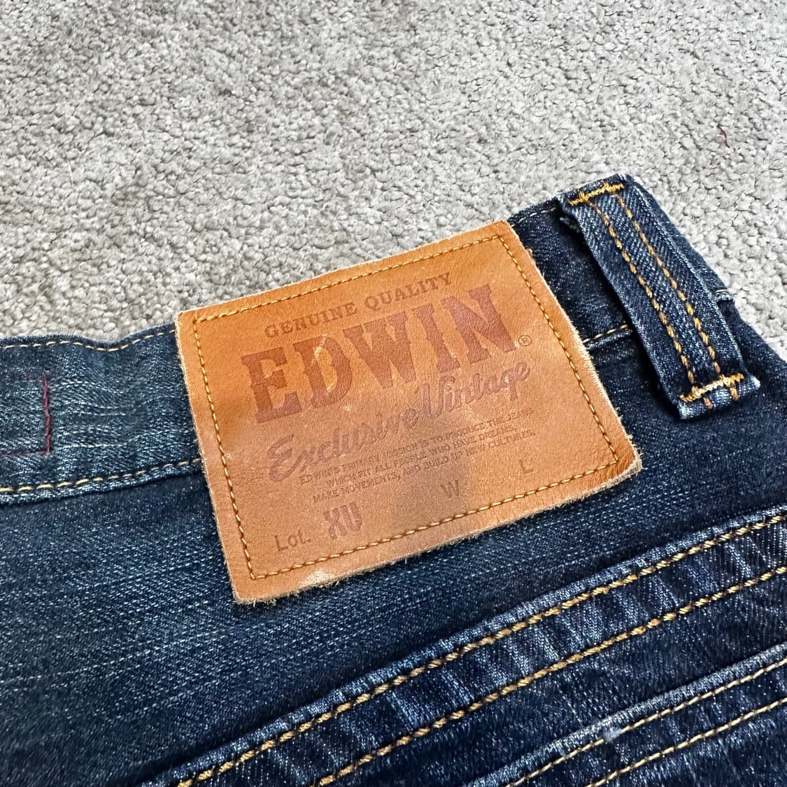 에드윈 423XV 익스클루시브 빈티지 데님(29) 상품이미지3