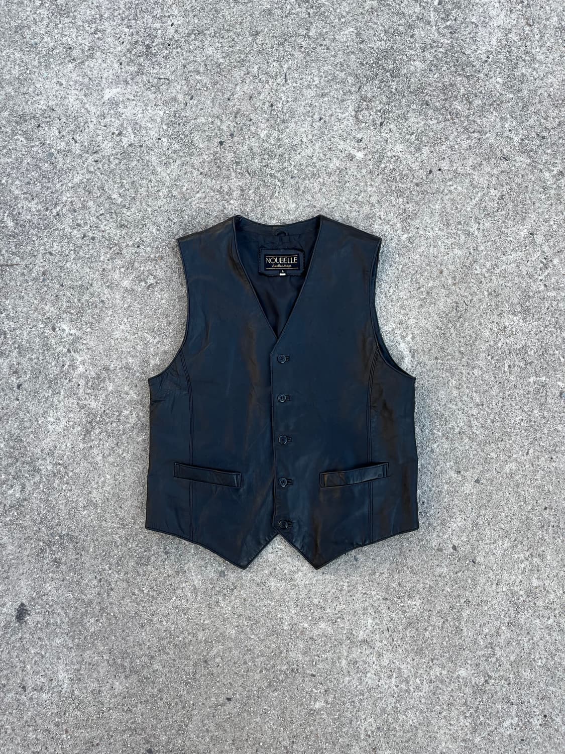 Vintage 양가죽 웨스턴 베스트  상품이미지1