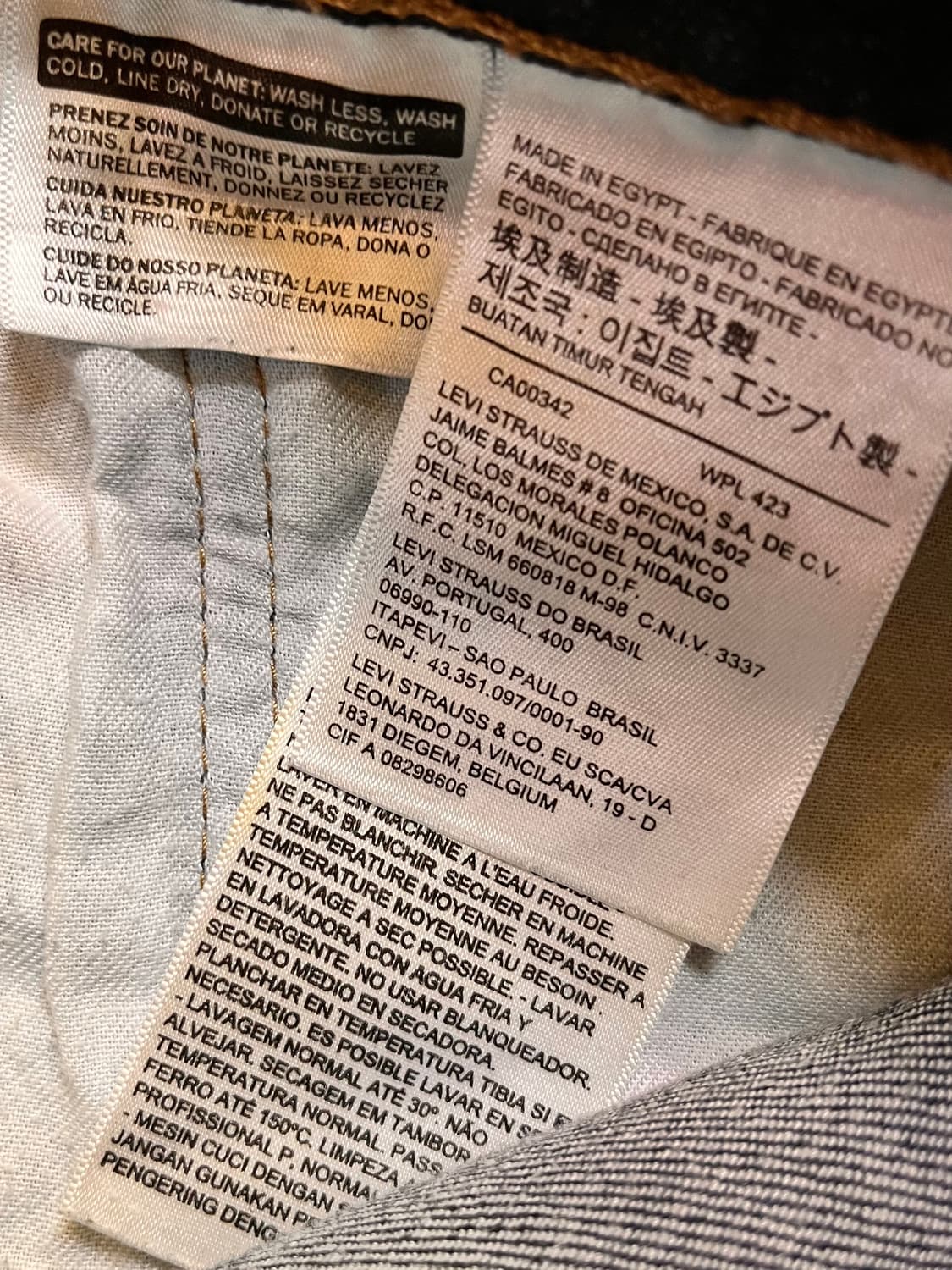 리바이스 512 데님팬츠 W32 L30 상품이미지5