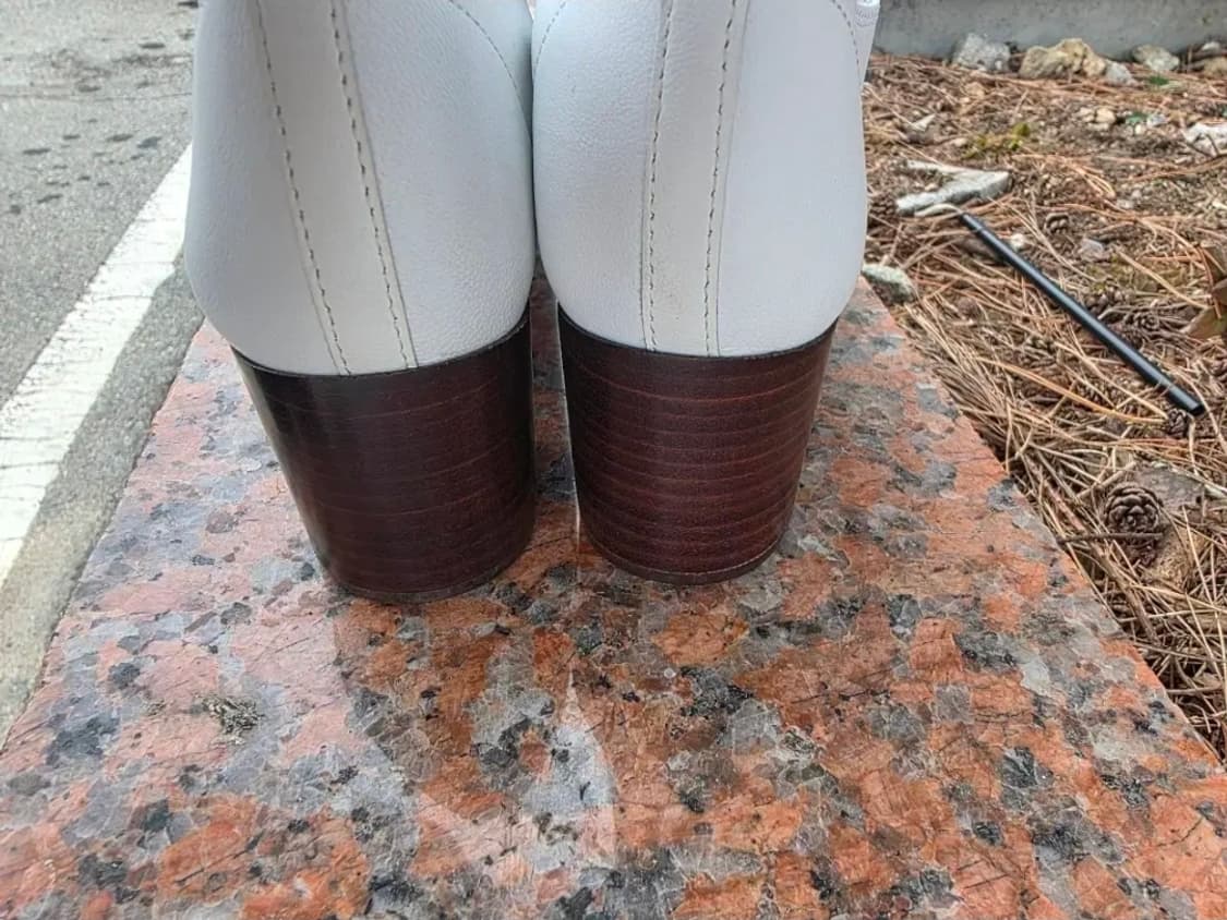 레페토 흰색 레이스업 슈즈/240mm 상품이미지6