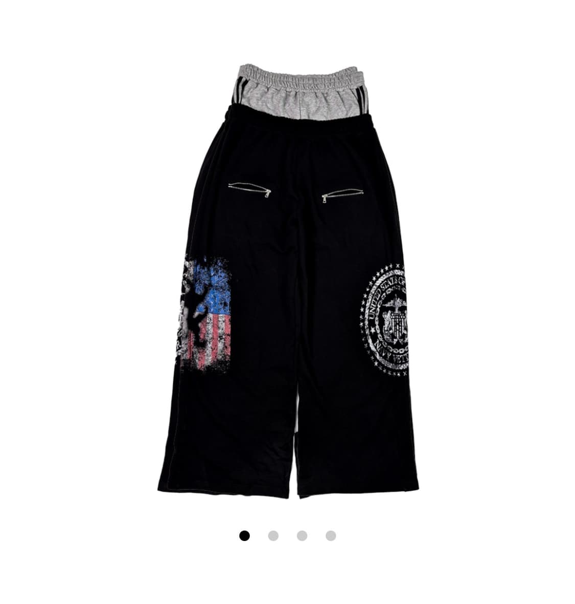 5015 새깅 레이어드 스웨트팬츠 상품이미지1