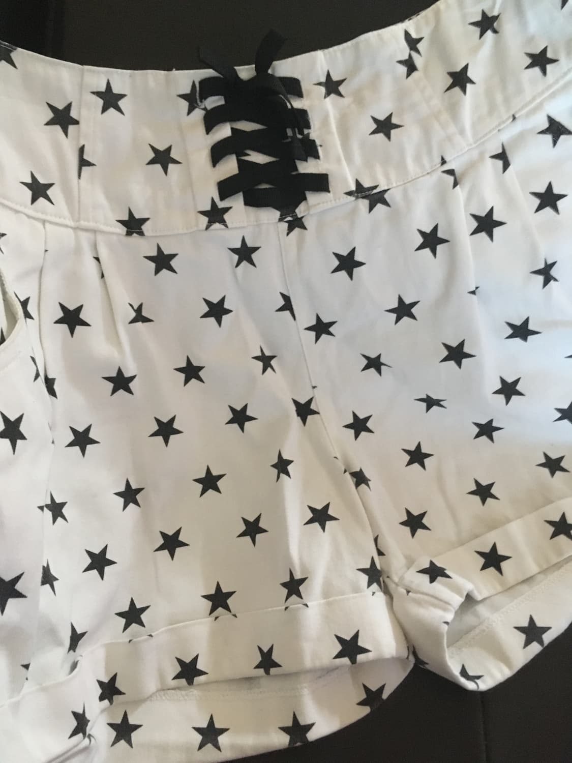 화이트 스타 반바지 상품이미지4