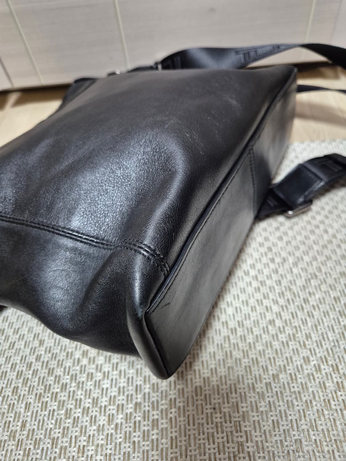 (정품) TUMI 투미 가죽 크로스백 블랙 메신저백 상품이미지7