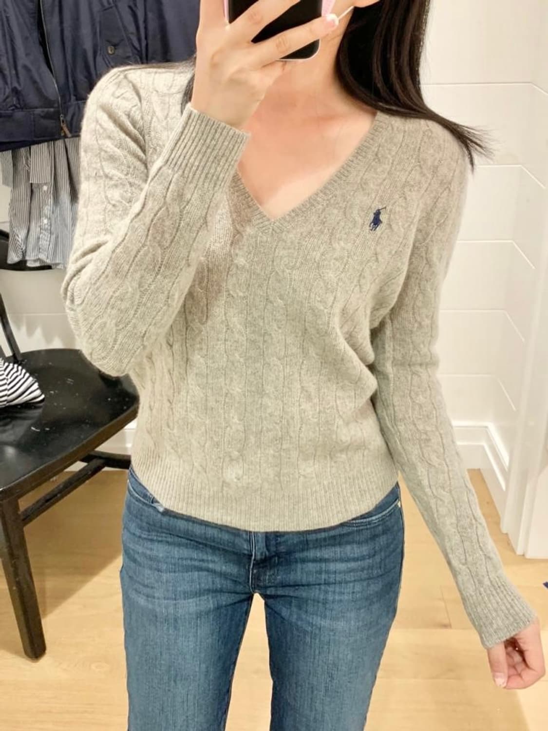 폴로 캐시미어 니트 상품이미지2