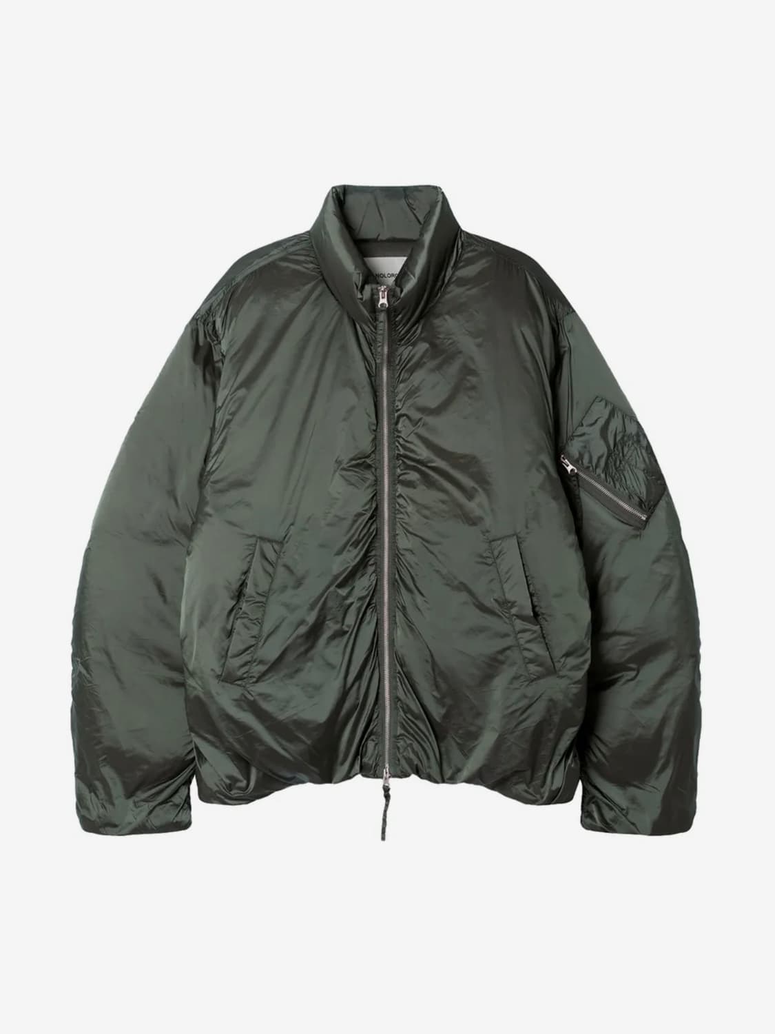 어널러코드 항공 패딩 점퍼 (카키) - L 상품이미지2