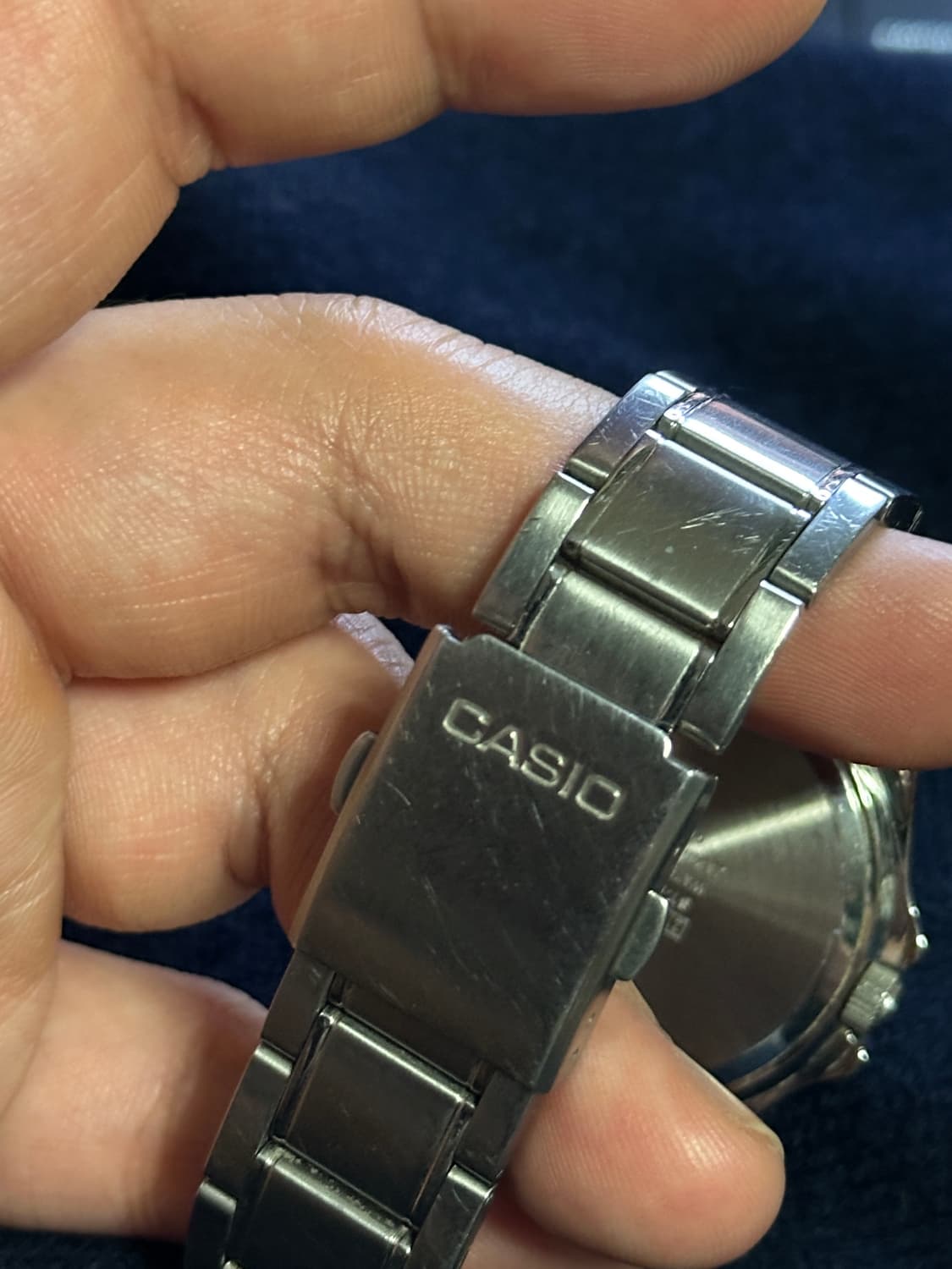 90s CASIO 카시오 MTP-1244 빈티지 쿼츠 시계 상품이미지5