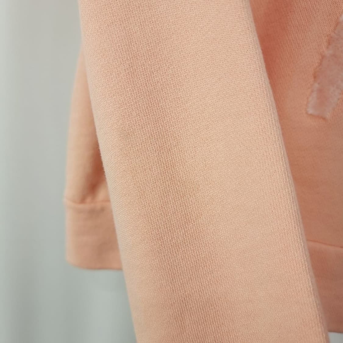 [아르마니] 벨벳 빅로고 크롭 맨투맨 P01624 상품이미지9