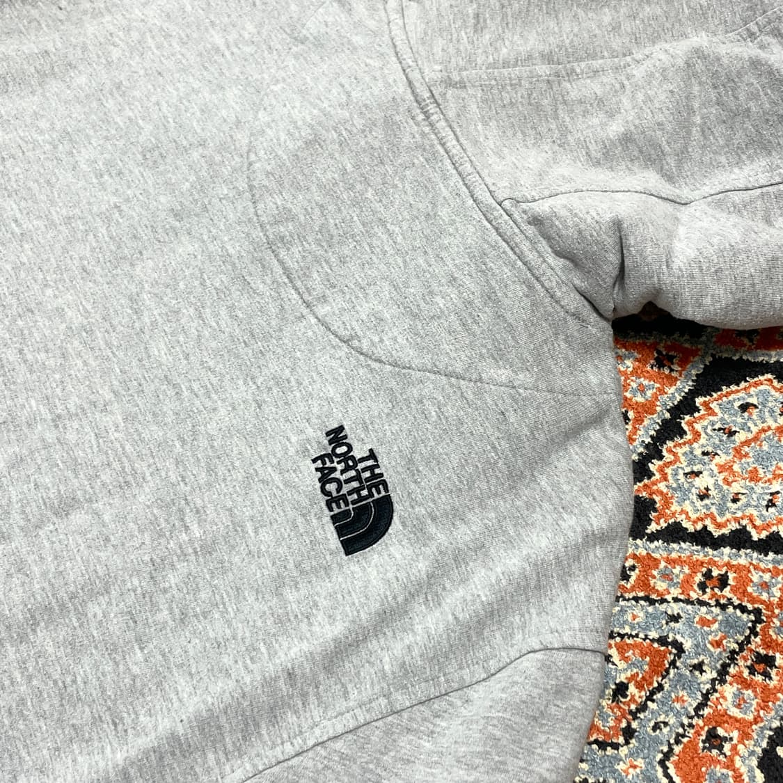 노스페이스 그레이 후드티셔츠 여성L 상품이미지6