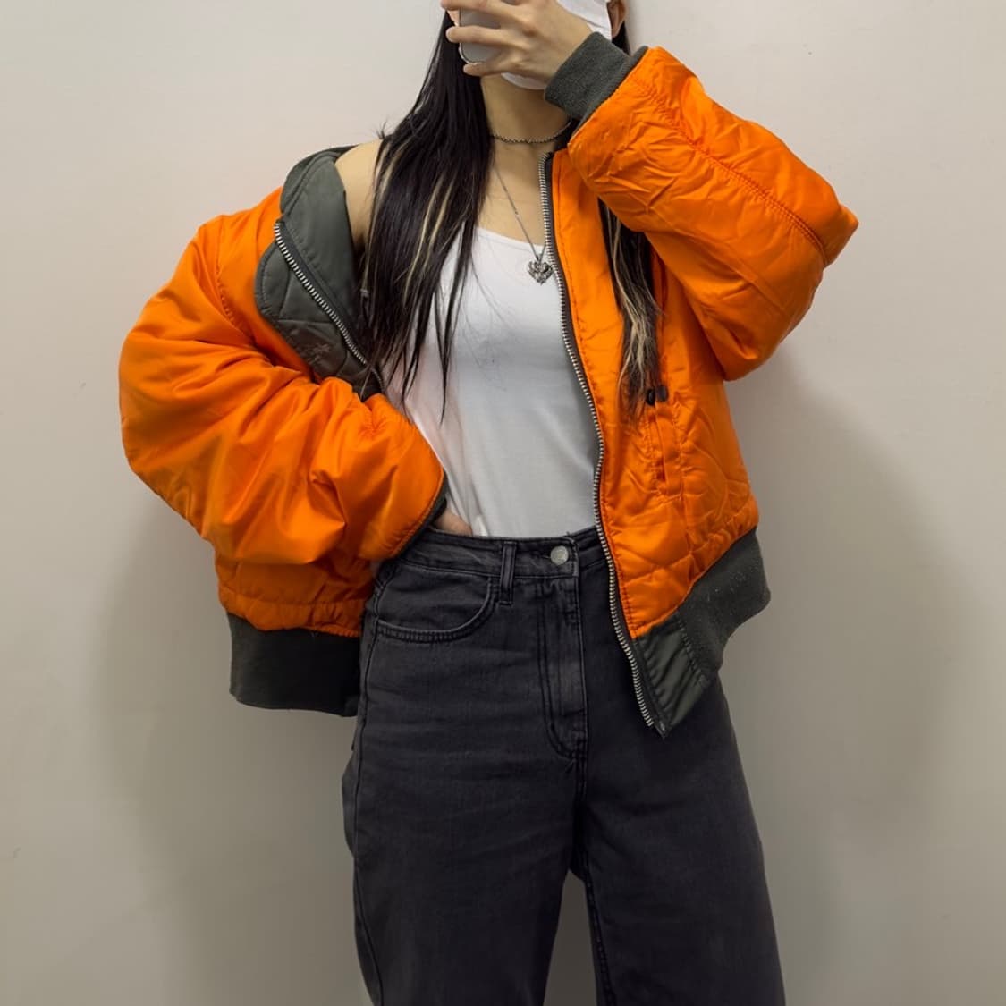 알파인더 스트리 리버시블 항공점퍼 상품이미지7