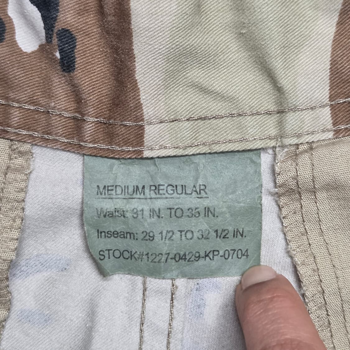 Rothco 로스코 BDU 초코칩 카모 팬츠 상품이미지5