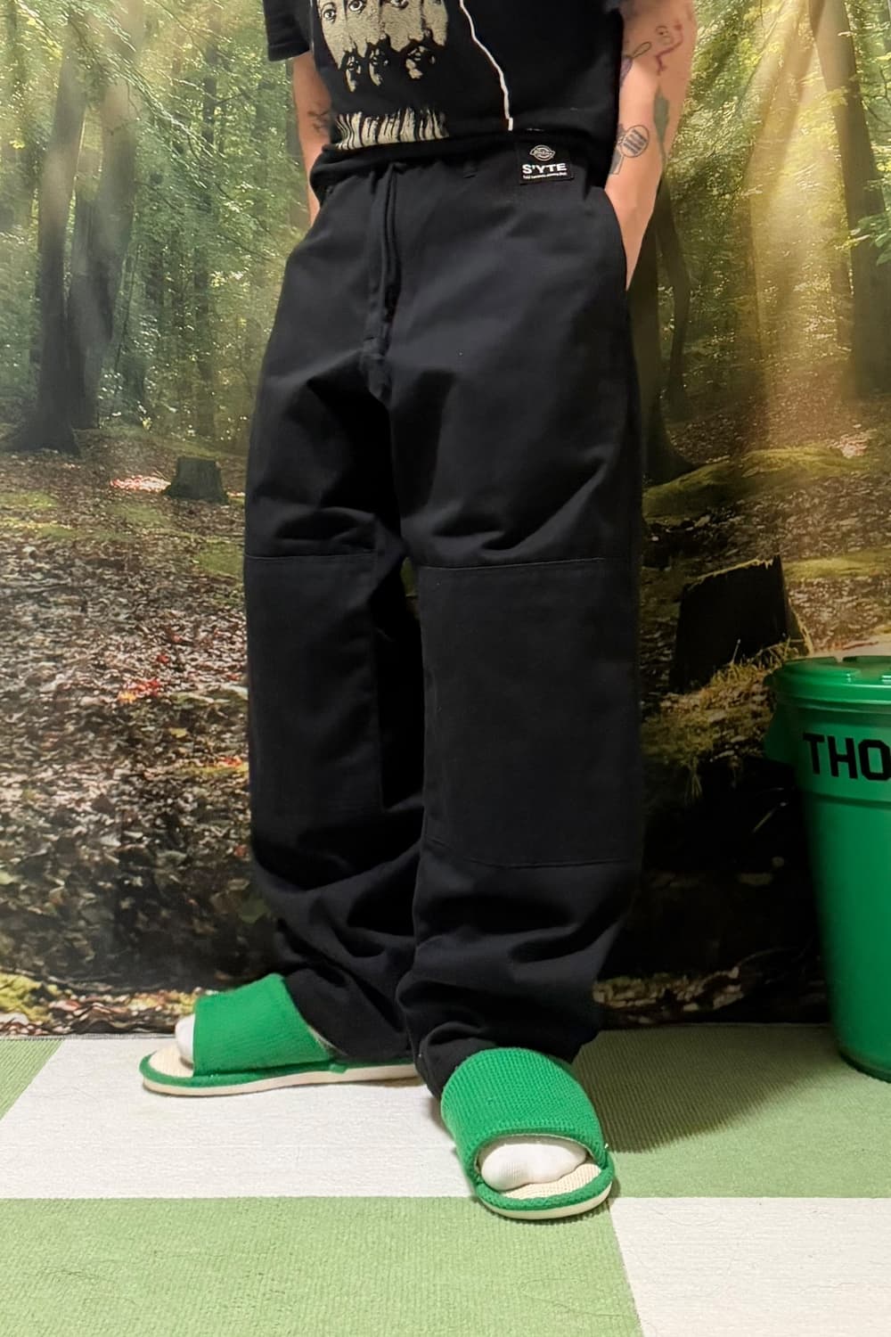 요지야마모토 사이트 디키즈 워크 외이드 팬츠 상품이미지1