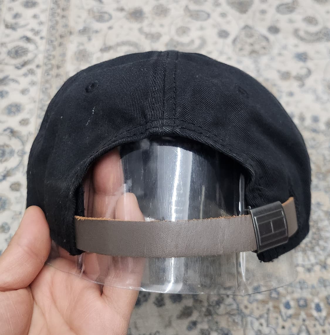 타미힐피거 블랙 볼캡 상품이미지5