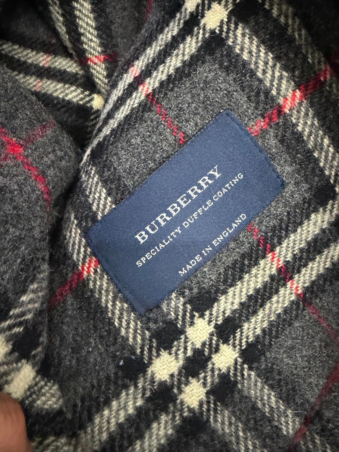 정품) 버버리 여성 루즈핏 그레이 떡볶이 더플 코트 66-77 상품이미지6