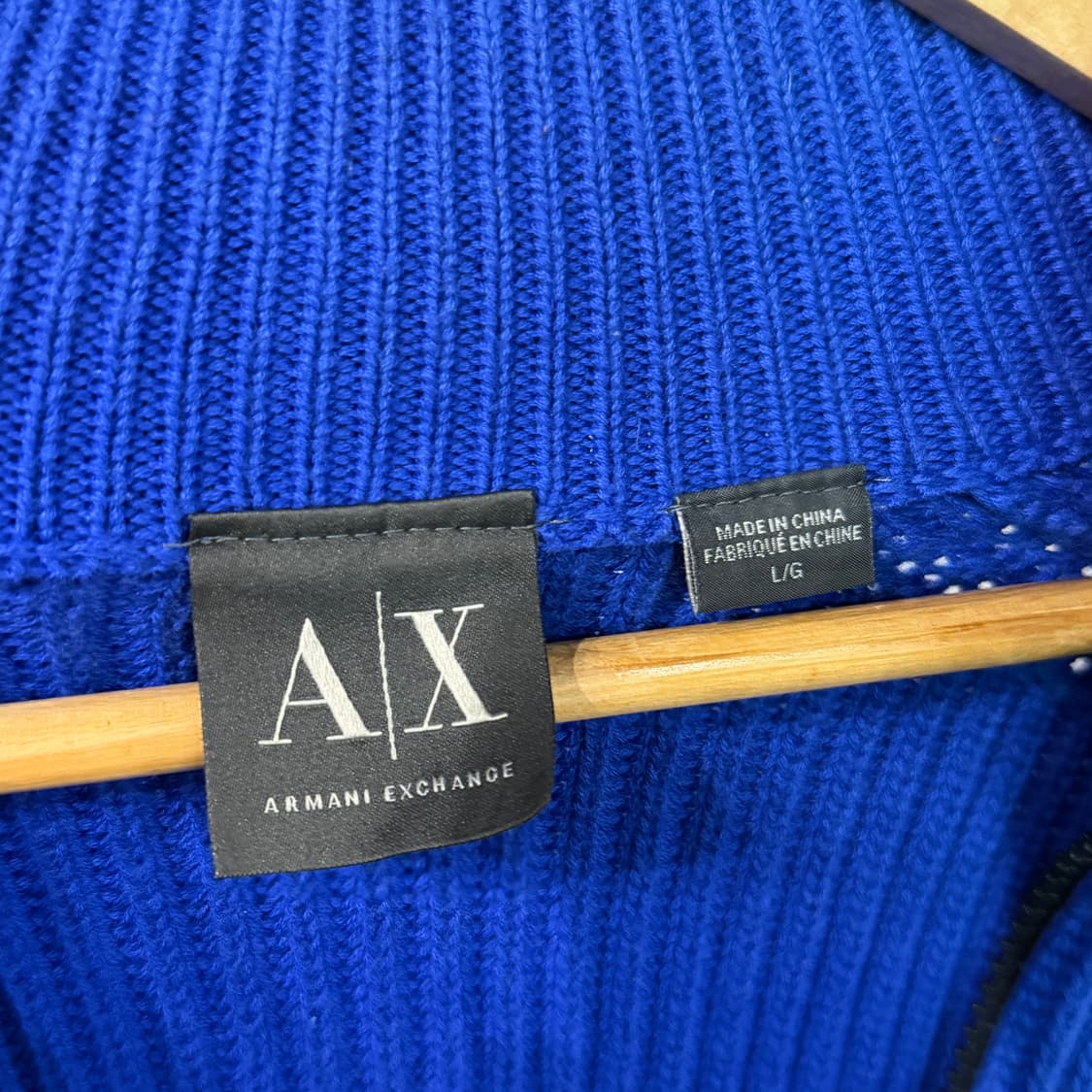 [L] A/X 아르마니 익스체인지 니트집업 상품이미지8