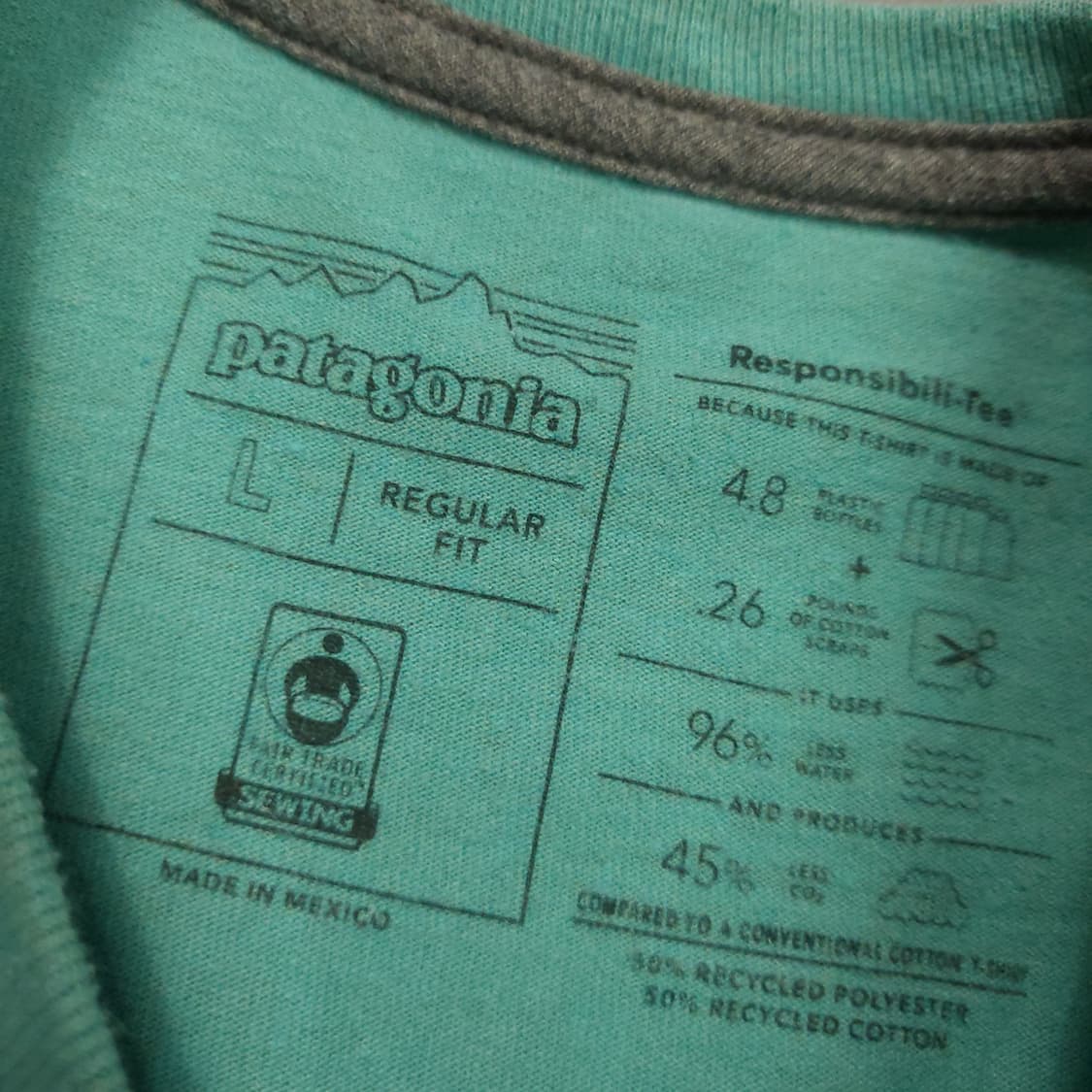 파타고니아 반팔 티셔츠 L 상품이미지3