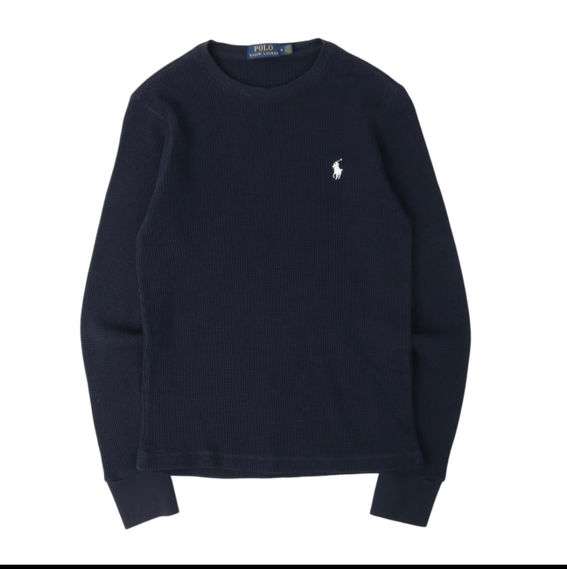 폴로랄프로렌 와플 긴팔 티셔츠 네이비 상품이미지1