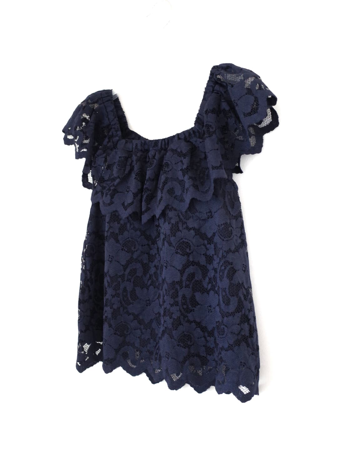 빈티지 레이스 패디드 블라우스 상품이미지2