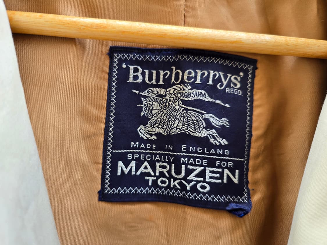 90s 버버리 (made in england) 마루젠 도쿄 상품이미지8