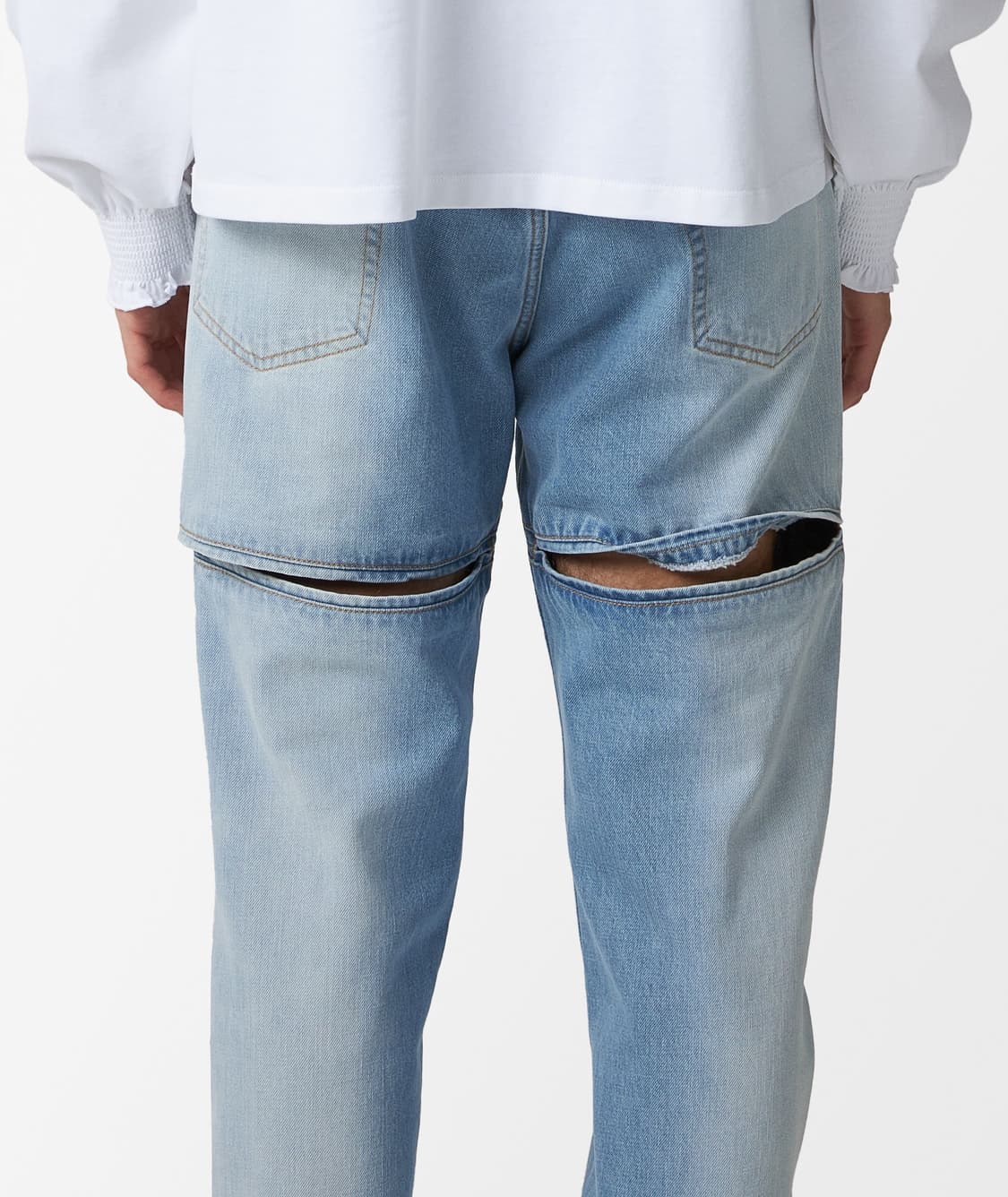 random identities back slash jean blue 상품이미지2