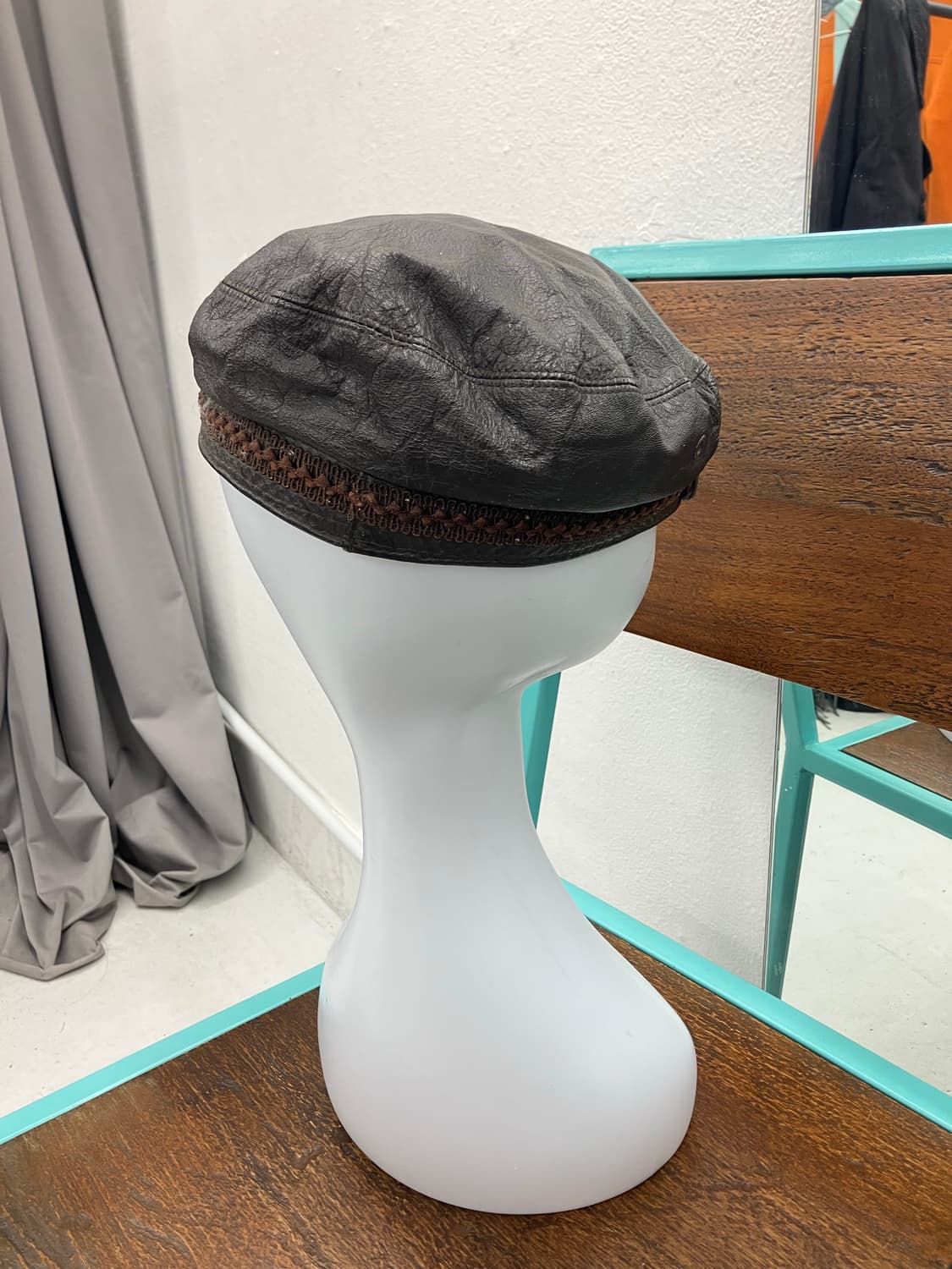 레더 캡 베레모 상품이미지3