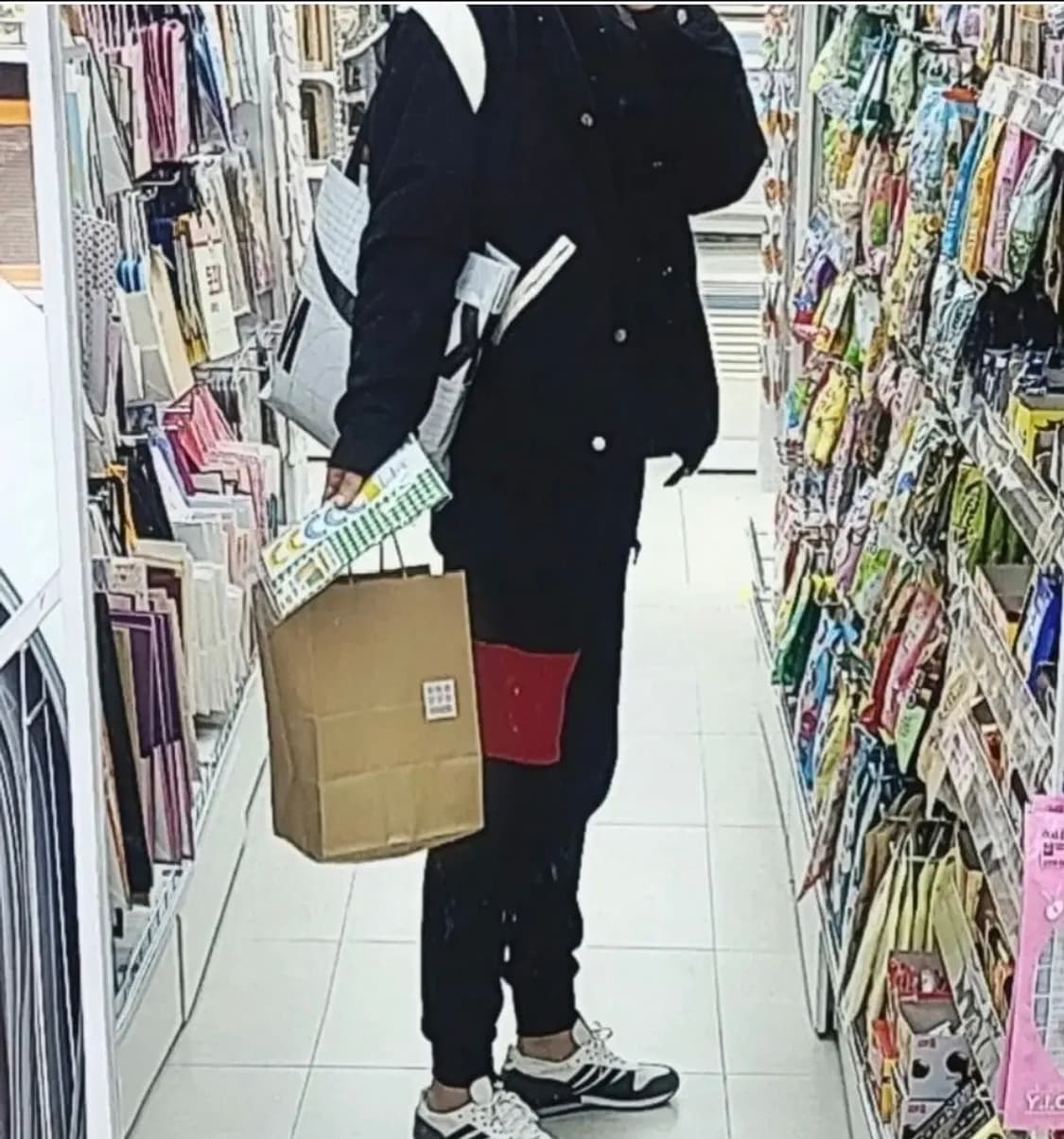 128 ) s급 코듀로이 바시티자켓95 남녀공용 블랙 상품이미지2