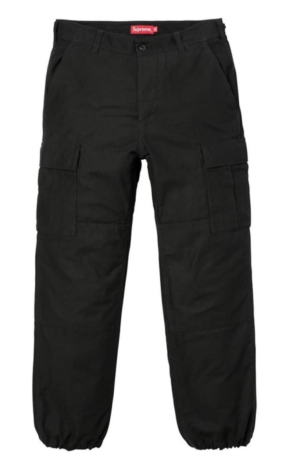 [32]슈프림 더블니 카고팬츠 블랙 상품이미지2