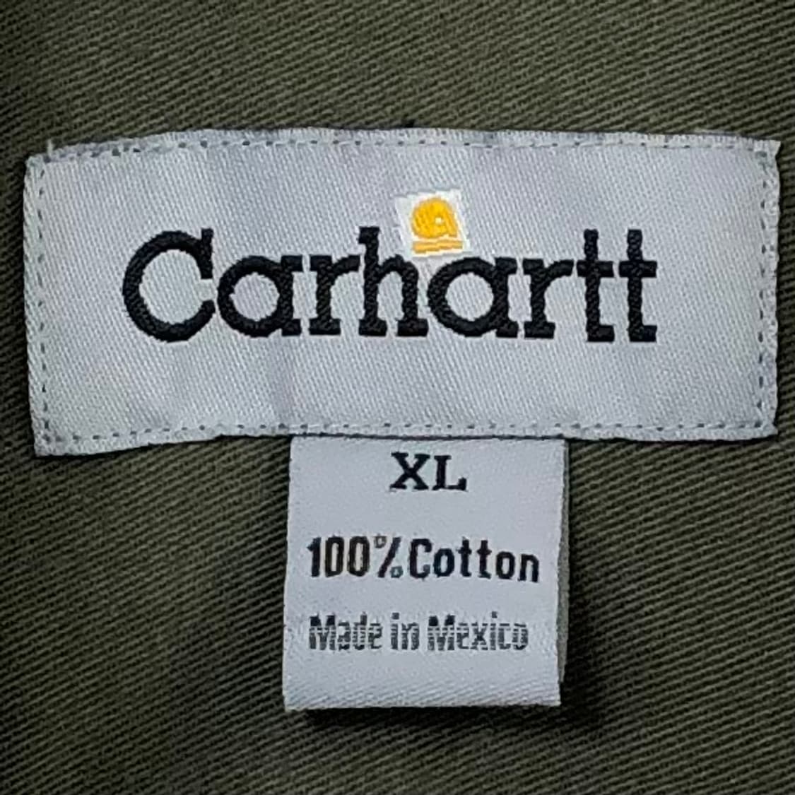 Xxl 칼하트 카키 헤비 워크 셔츠 m 상품이미지3