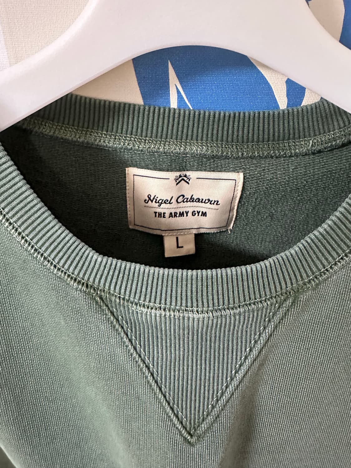 나이젤카본 트레이닝 스웻 스포츠그린 L 상품이미지3