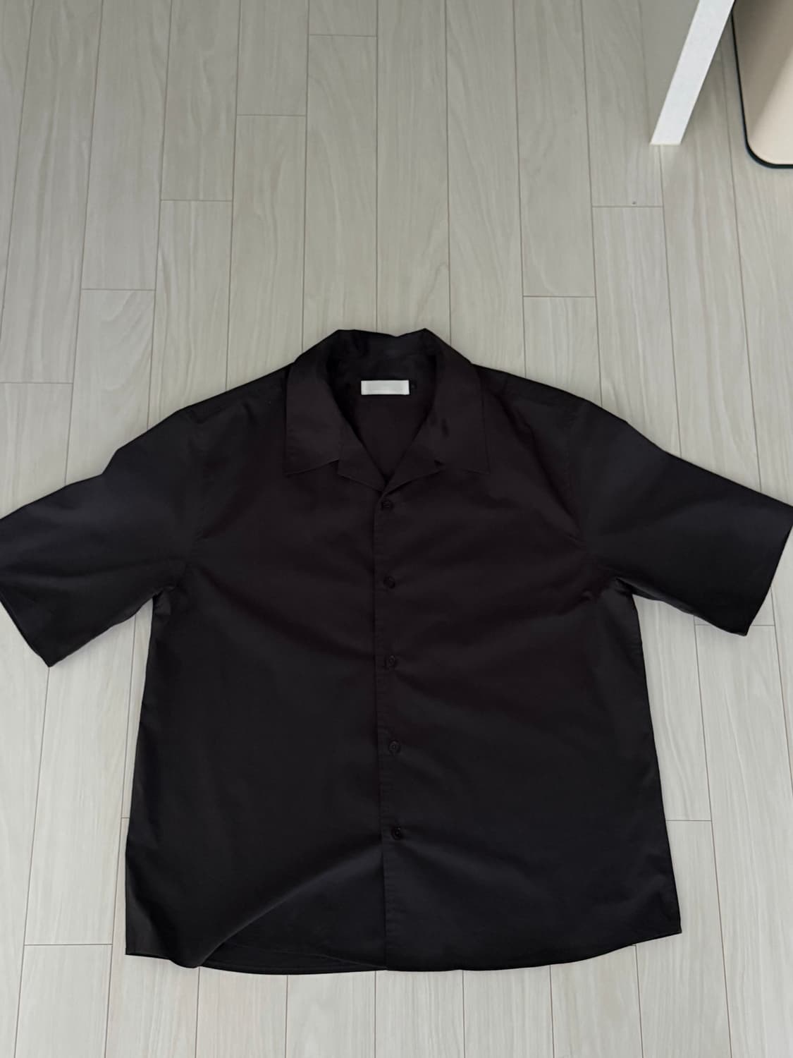 25SS 아모멘토 반팔셔츠 블랙 L 상품이미지2