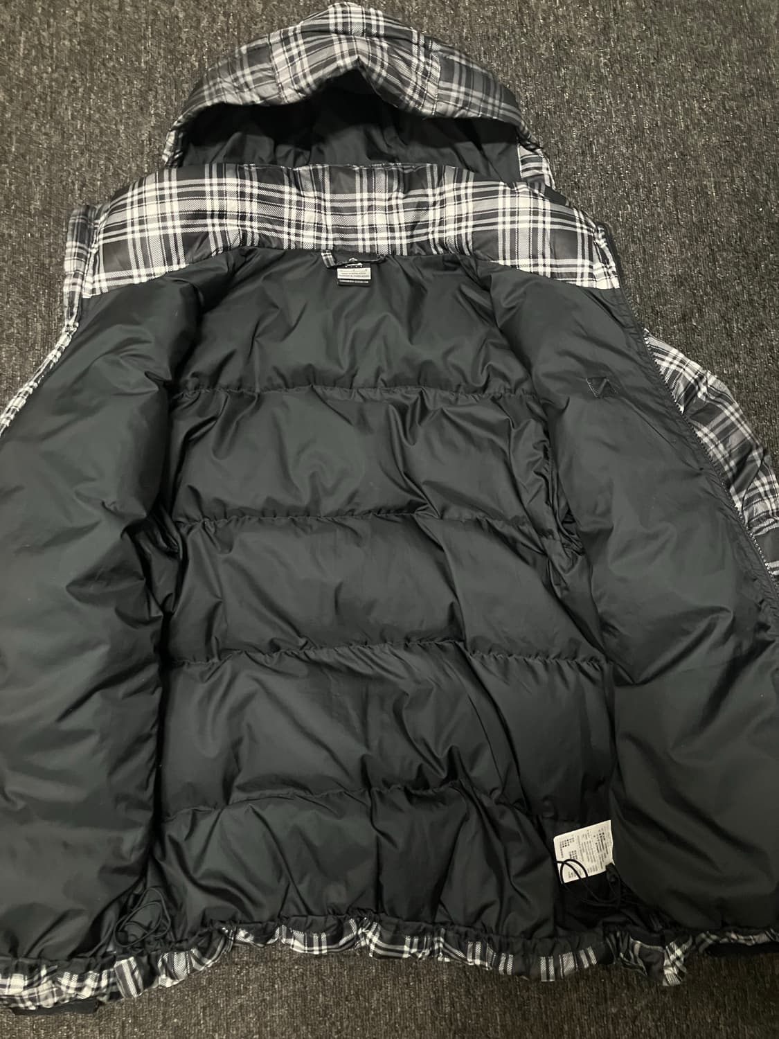 ACG 체크 패디드 다운자켓 상품이미지4