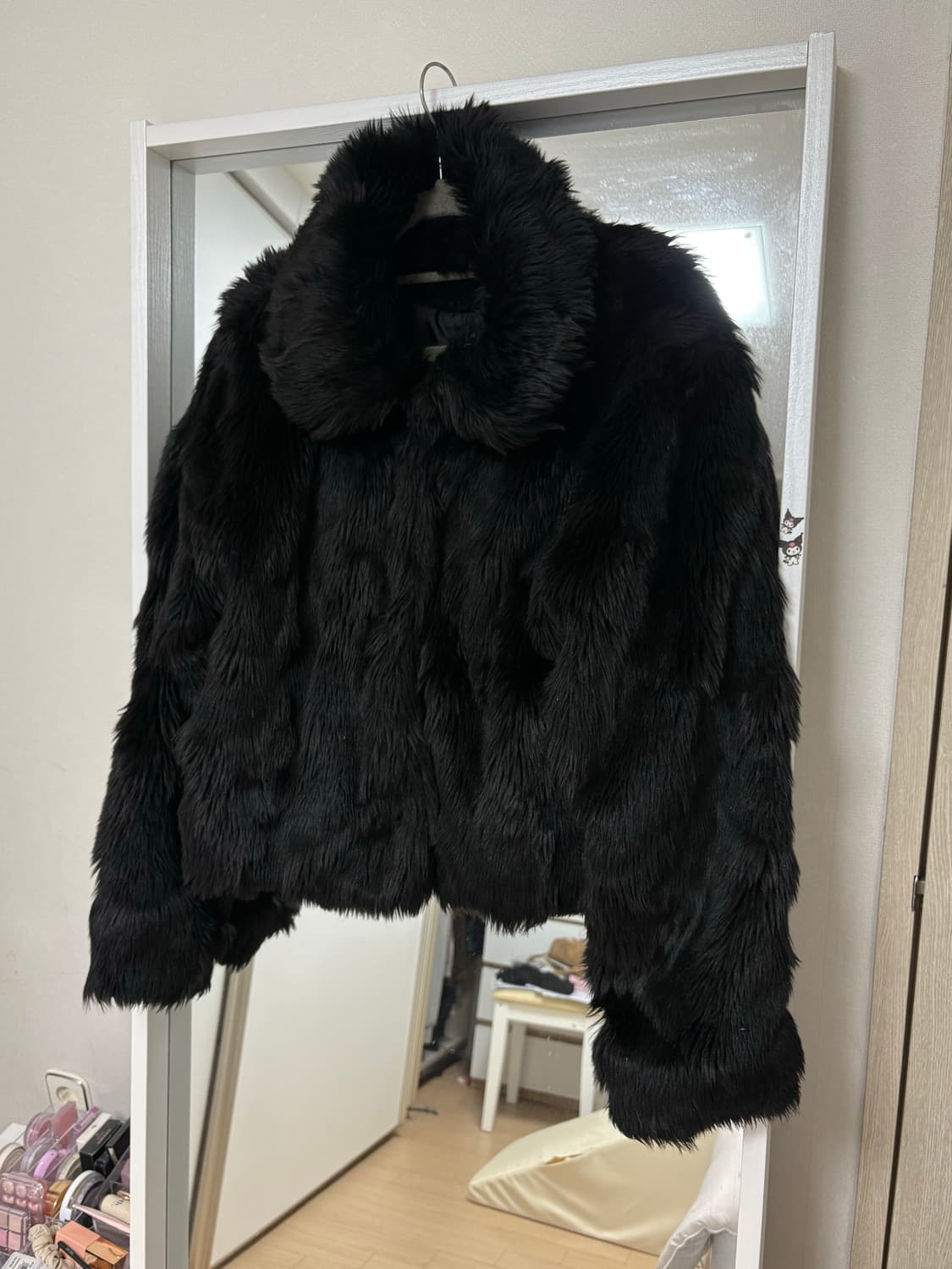 빈티지 블랙 에코퍼 상품이미지1