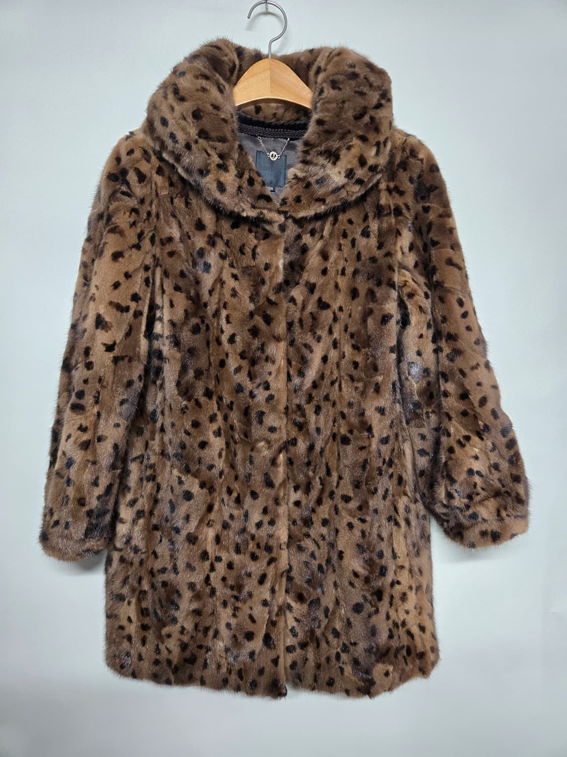 조이너스 레이파드 밍크코트 66 벨트X 상품이미지1