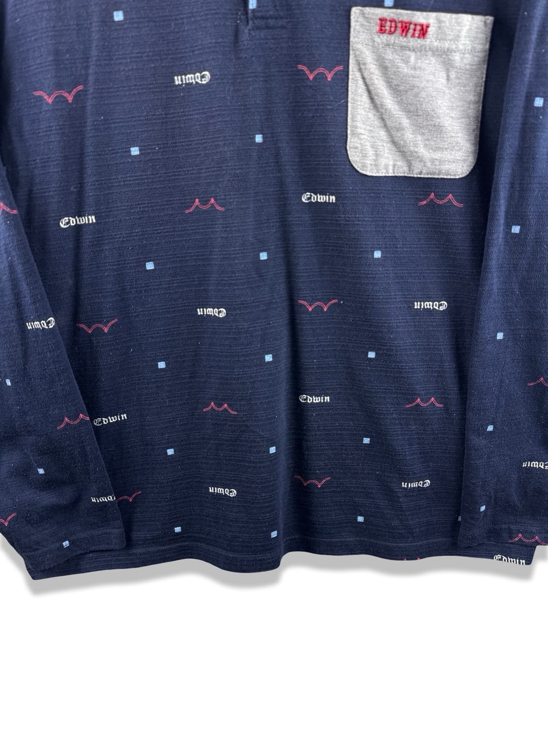 EDWIN 포켓 헨리넥 롱슬리브2779 상품이미지4