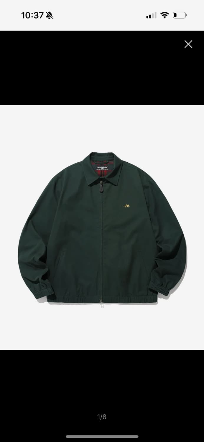 나이스고스트클럽 나고클 헤링턴 워크자켓 그린 상품이미지1