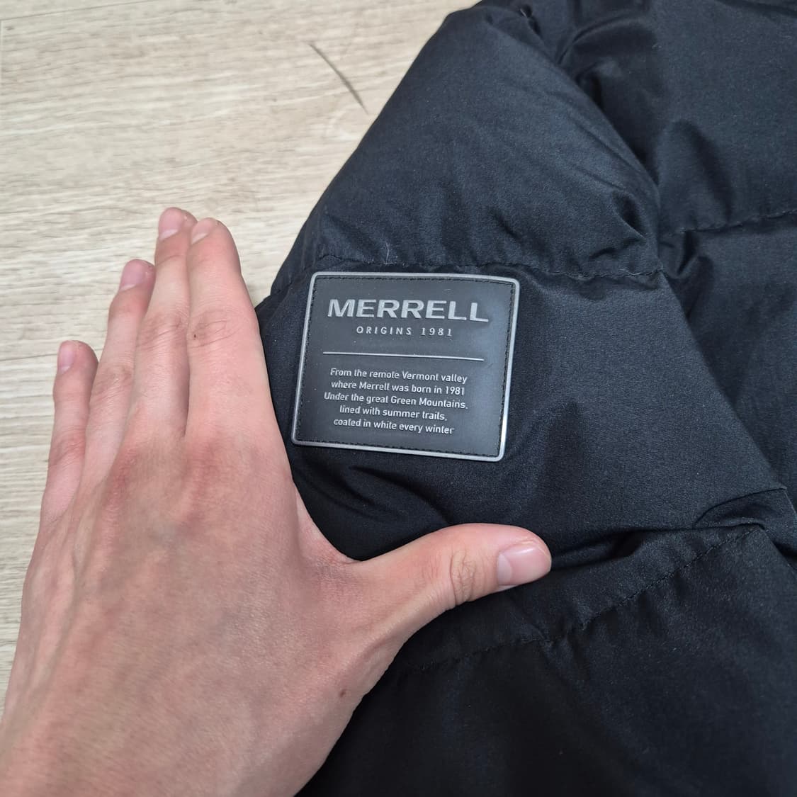 머렐 사이드패치 덕다운 하이넥 푸퍼 패딩 점퍼 L(100) 상품이미지4