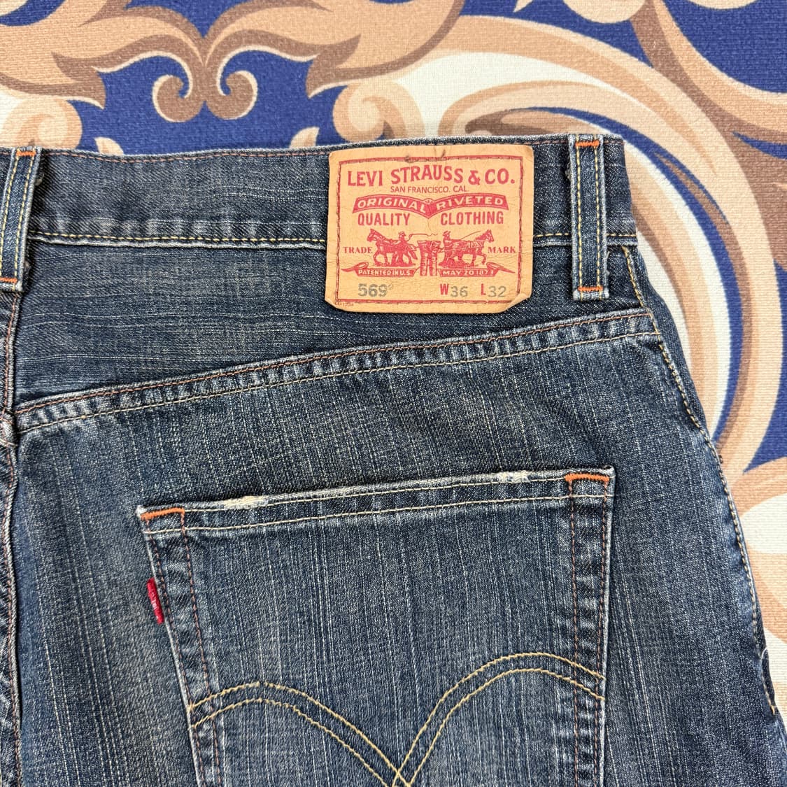 (36)00s 리바이스 Levis 569 루즈핏 데님팬츠 상품이미지2