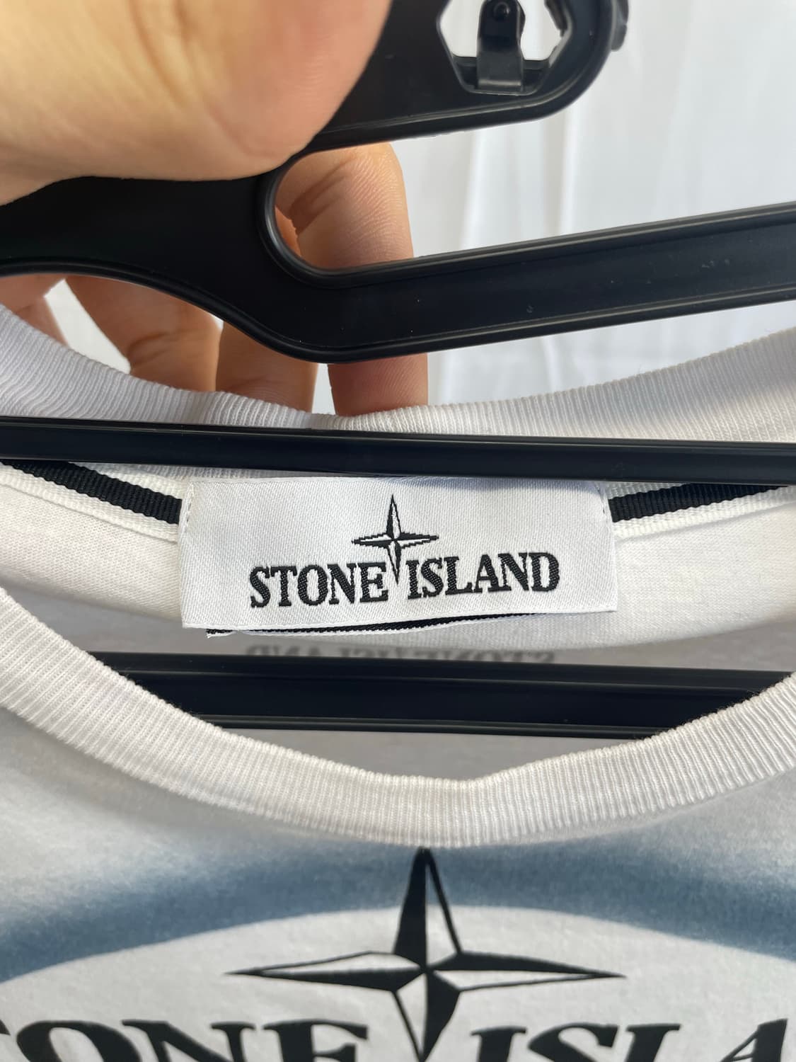 [새상품급] 스톤아일랜드 이클립스 가먼트 다이드 반팔 티셔츠 [S] 상품이미지3