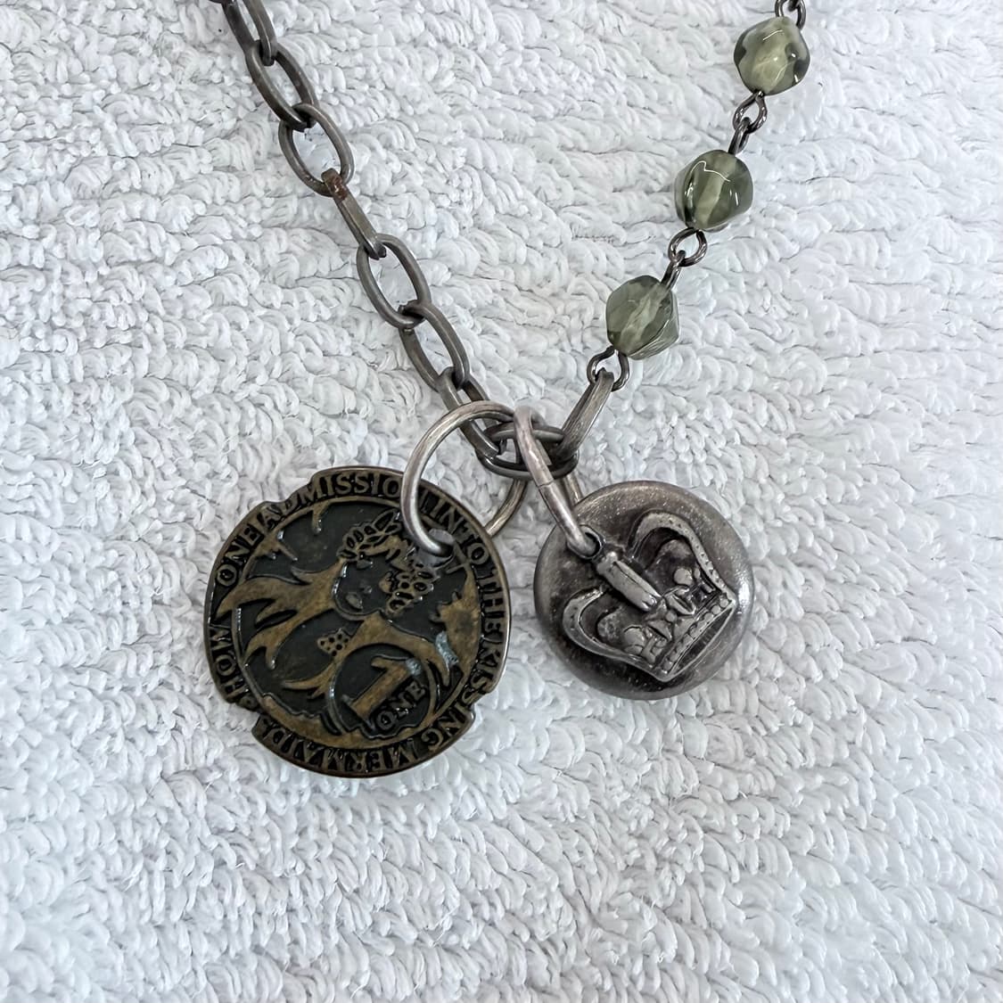 멀티참 빈티지 목걸이 상품이미지2