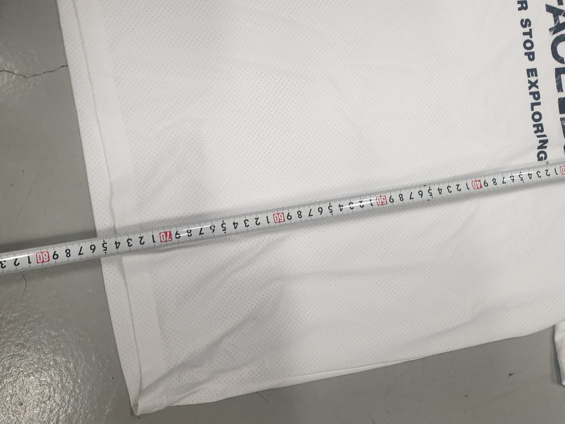 노스페이스 메쉬기능성 화이트 반팔티 2XL 상품이미지5