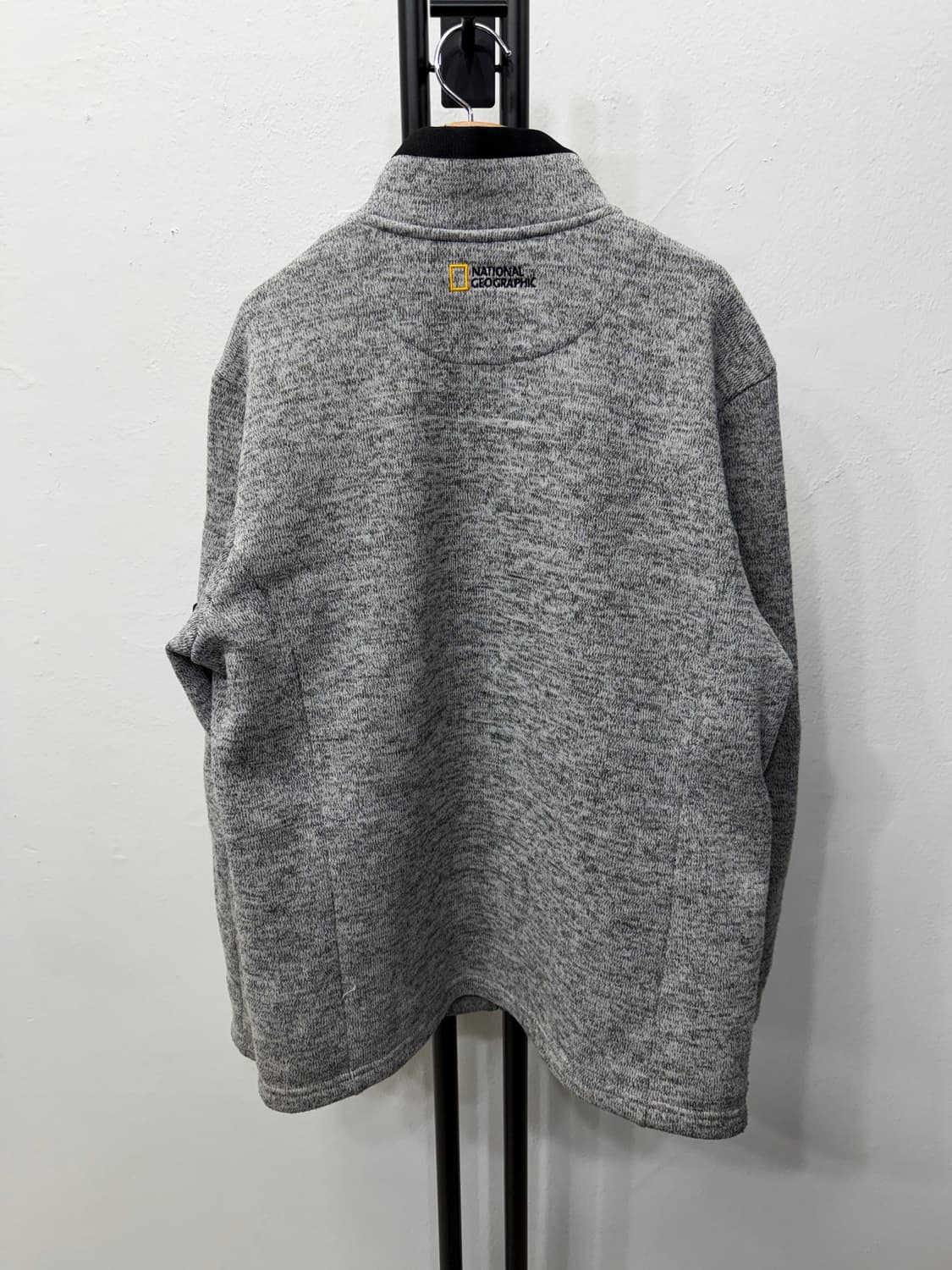 정품) 내셔널지오그래픽 니트 풀집업 자켓 XL 상품이미지4