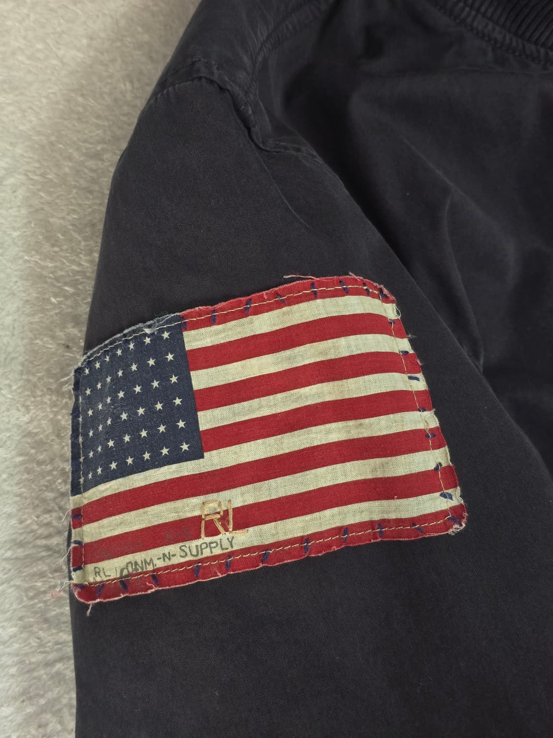 폴로랄프로렌 데님 앤 서플라이 카모 성조기 도킹 자켓 상품이미지5