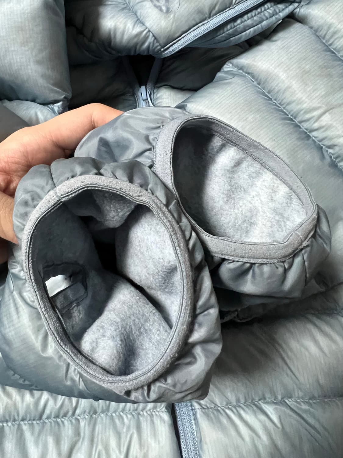 (3) 산산기어 서픽스푸퍼 경량패딩 24fw 블루컬러 상품이미지7