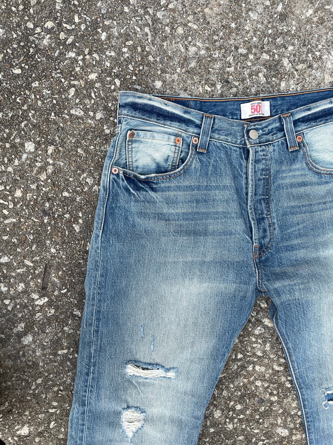 levis  90s 501 디스트레스드 상품이미지2