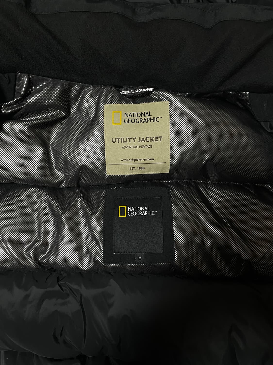 내셔널지오그래픽 숏패딩 상품이미지7