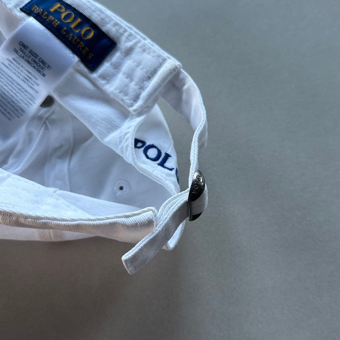 폴로 랄프로렌 화이트 치노 볼캡 모자 상품이미지9