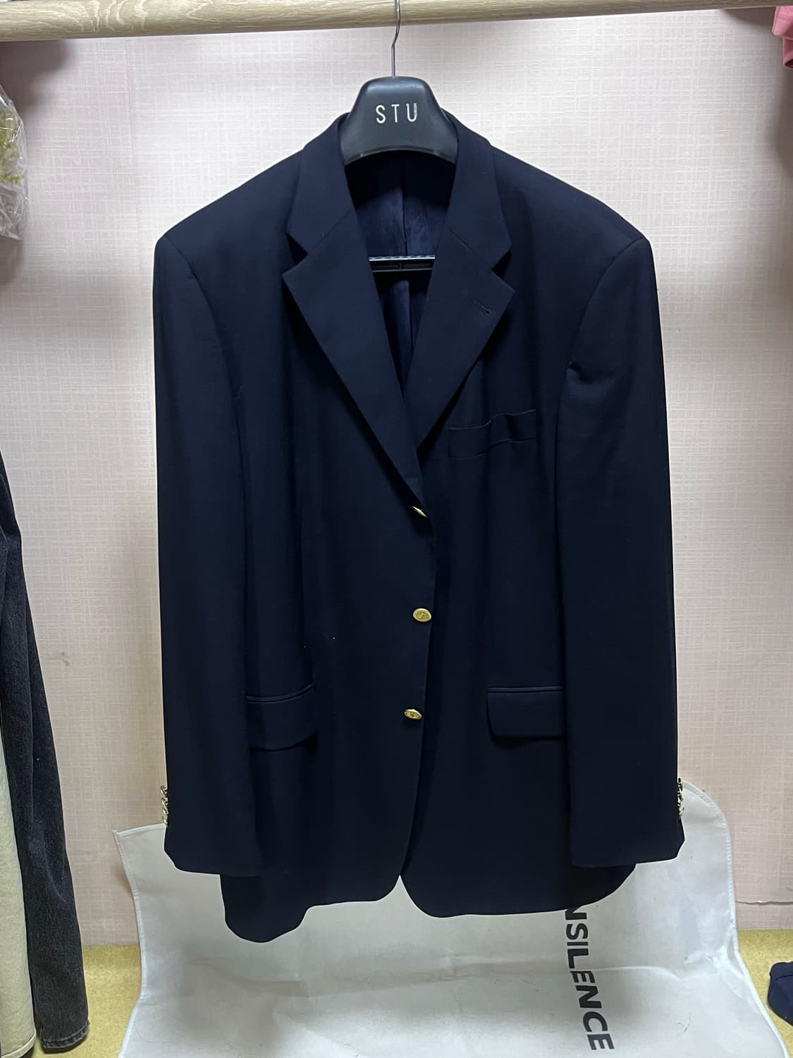 입생로랑 금장 블레이저 상품이미지1